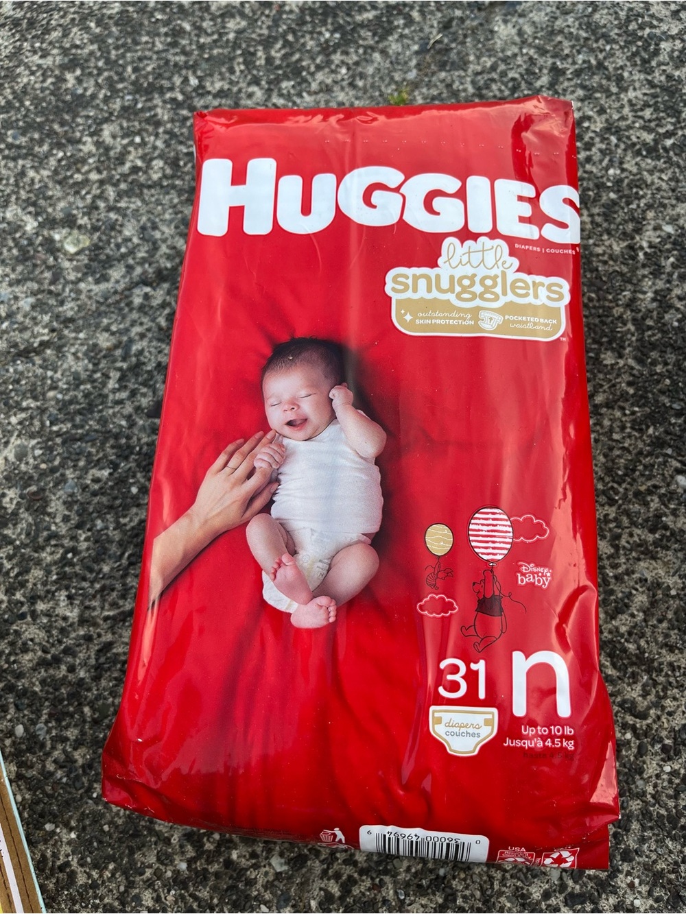 Huggies Little Snugglers Red Baby Diaper Cover Pack